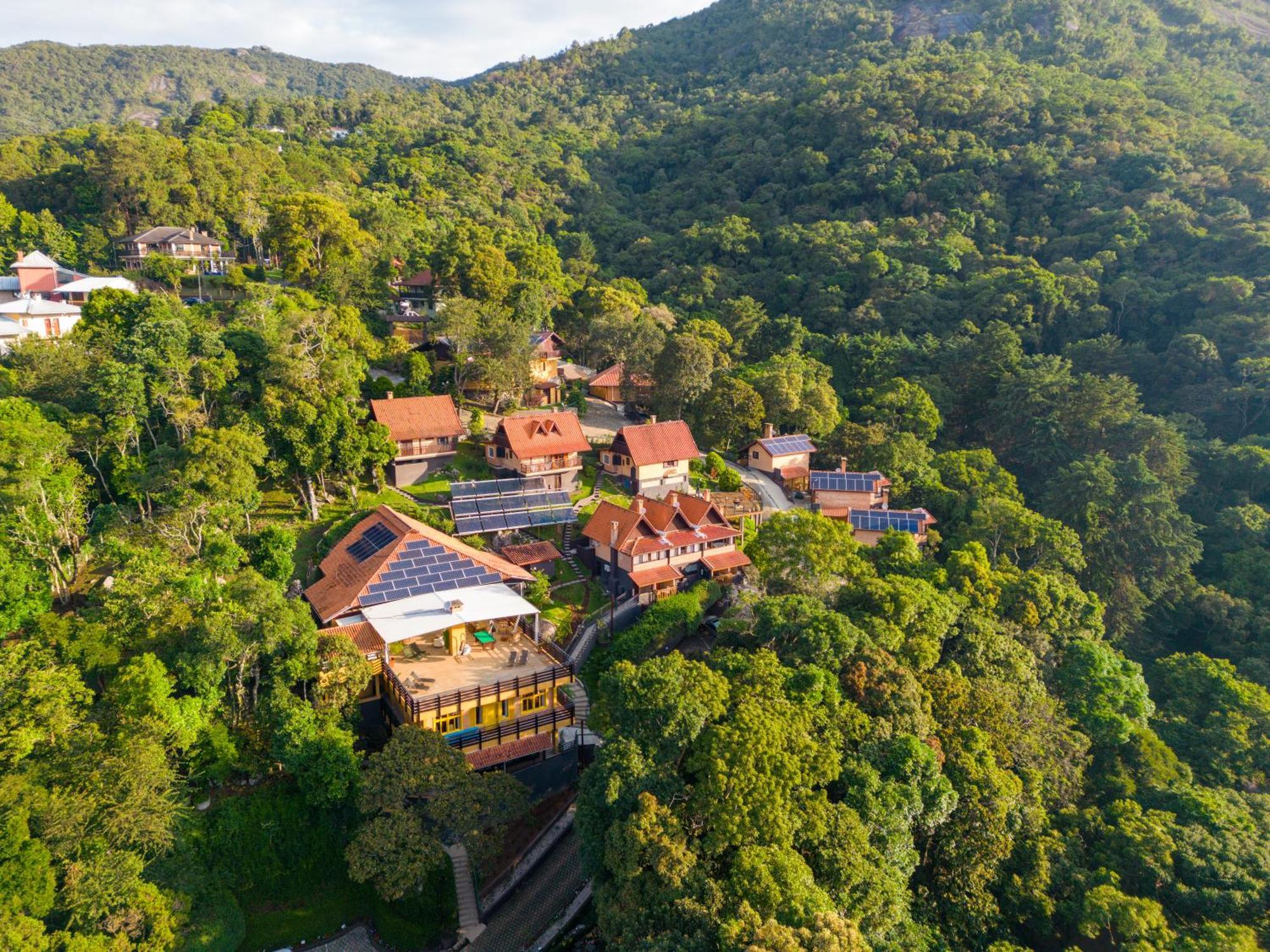 Pousada Cerejeiras Monte Verde  Bagian luar foto