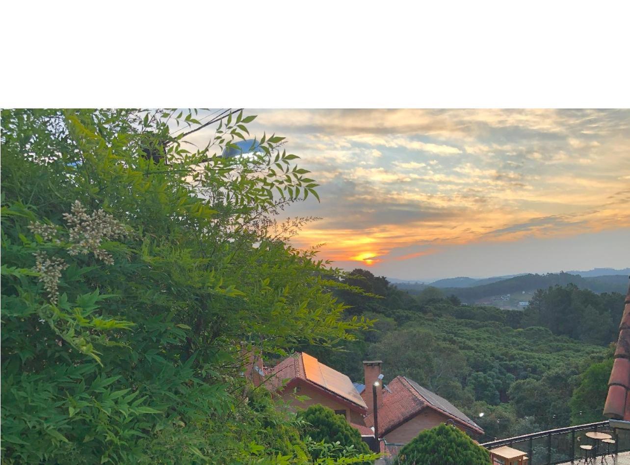 Pousada Cerejeiras Monte Verde  Bagian luar foto